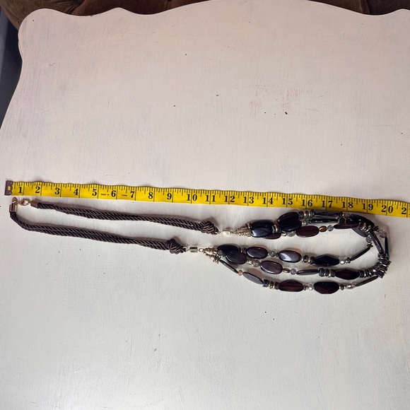 Vintage Charming Charlie Long Beaded Necklace - Picture 2 of 5